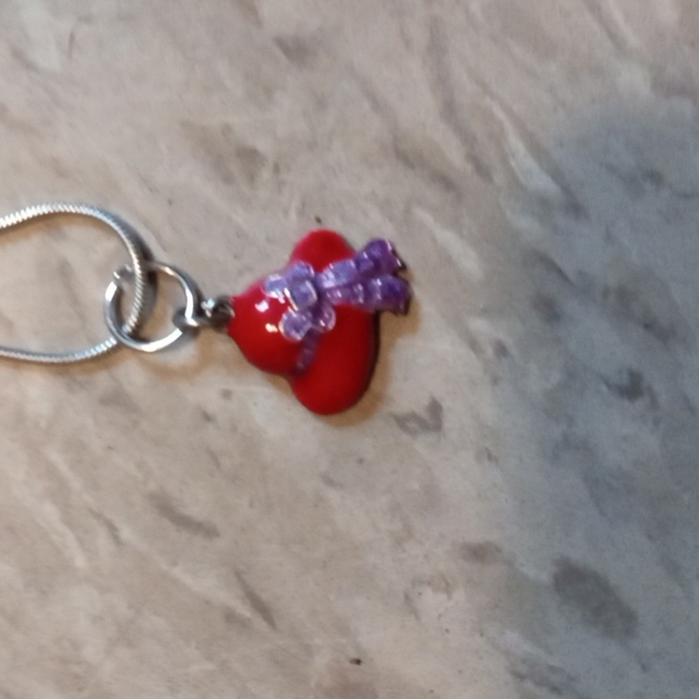 Red Hat Necklace